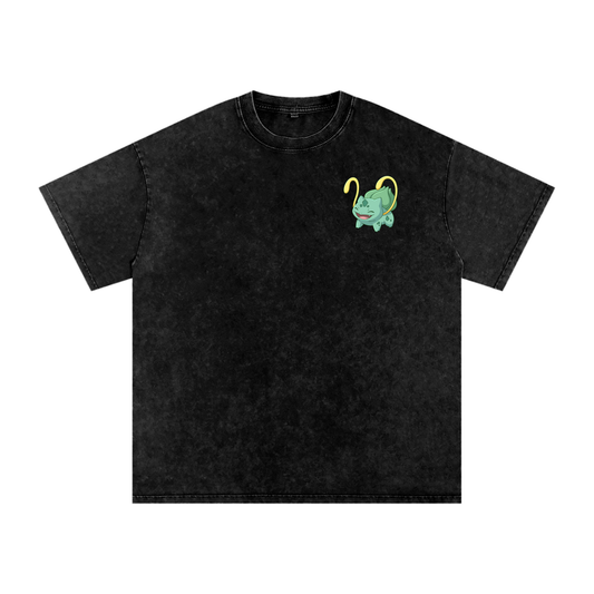 Plant Turtle Oversized Tee